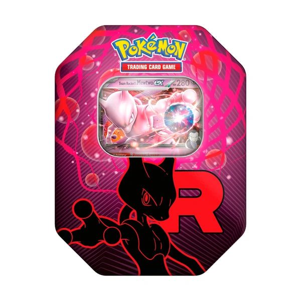 (VENTA ANTICIPADA) Pokémon TCG: Tin Team Rocket (Tercia) - Español (LEER DESCRIPCION)
