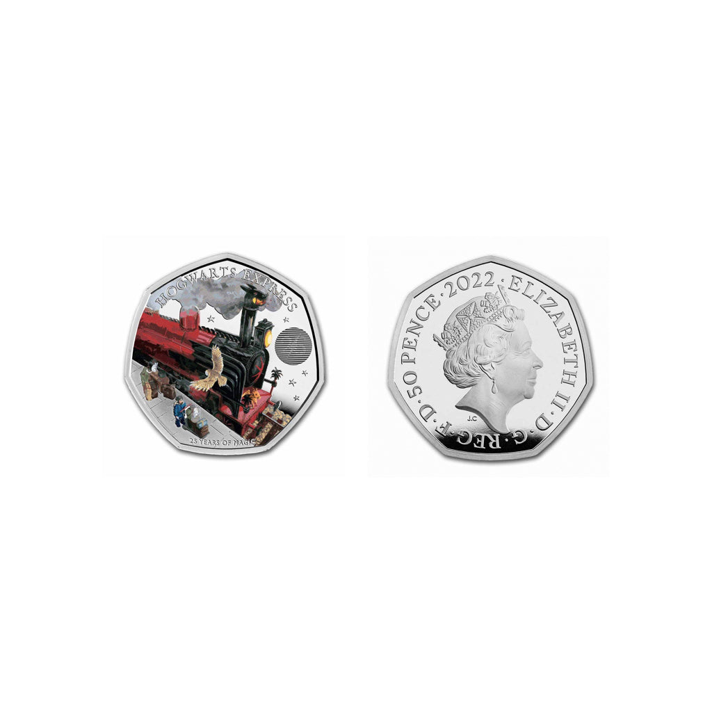 Hogwarts Express 25 aniversario Color - 2022 - Moneda conmemorativa