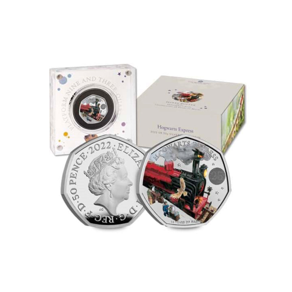 Hogwarts Express 25 aniversario Color - 2022 - Moneda conmemorativa