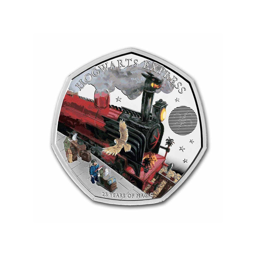 Hogwarts Express 25 aniversario Color - 2022 - Moneda conmemorativa