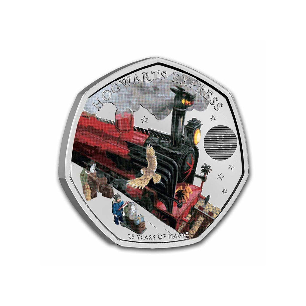 Hogwarts Express 25 aniversario Color - 2022 - Moneda conmemorativa