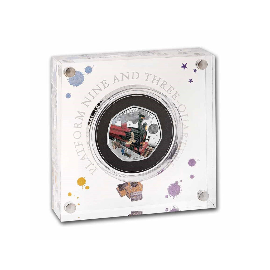 Hogwarts Express 25 aniversario Color - 2022 - Moneda conmemorativa