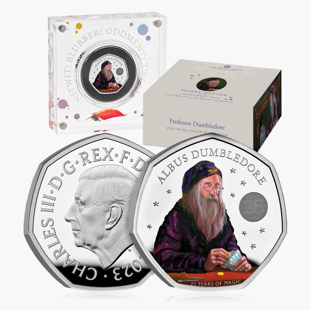 Dumbledore 25 aniversario Color - 2023 - Moneda conmemorativa