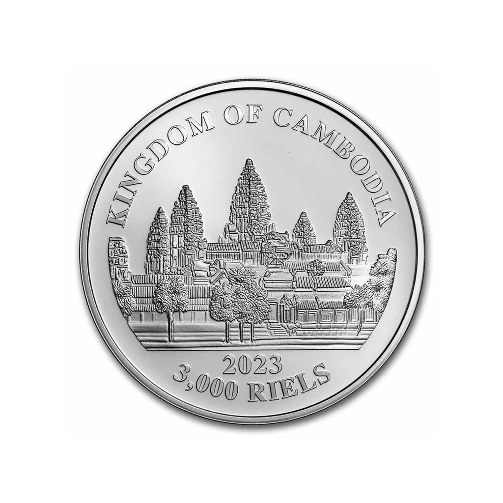 Tigres perdidos - 2023 - Camboya - Moneda de Plata