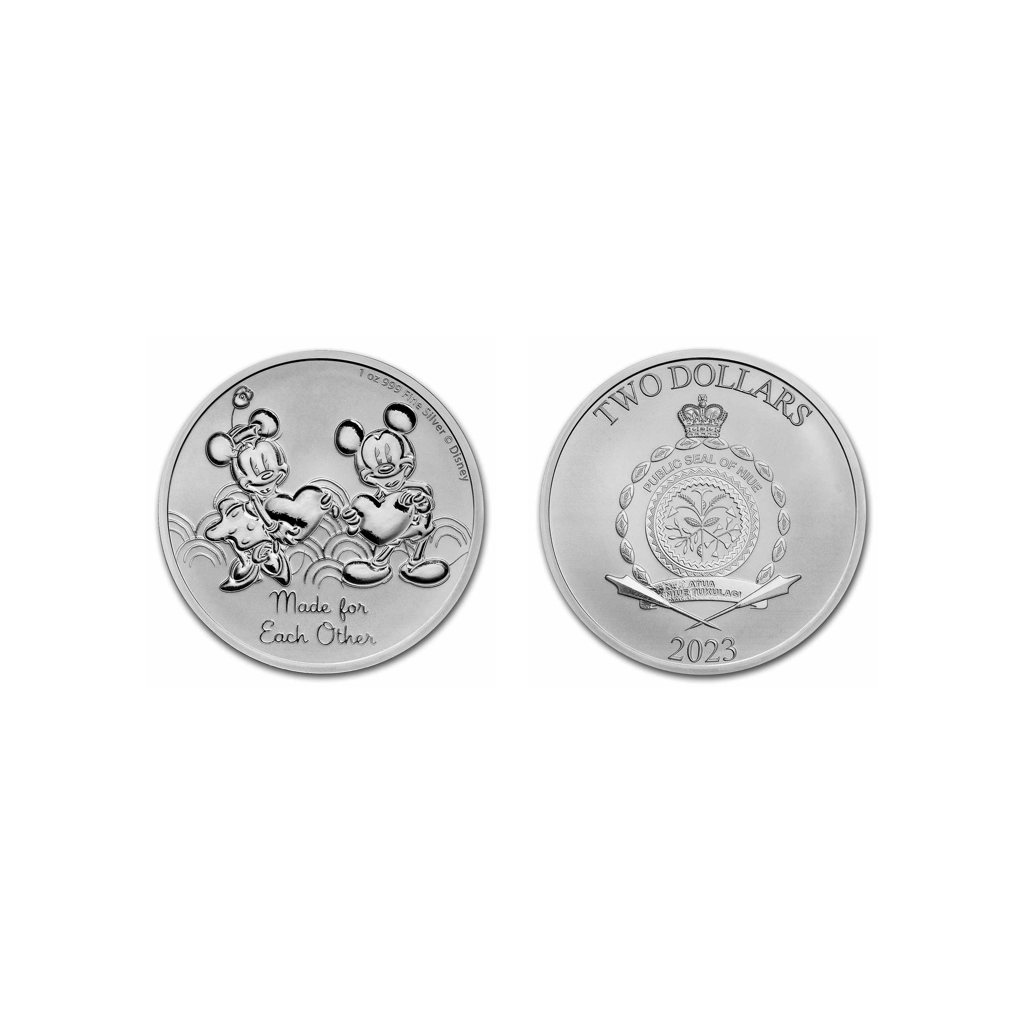 Disney: Mickey & Minnie - 2023 - Moneda de plata