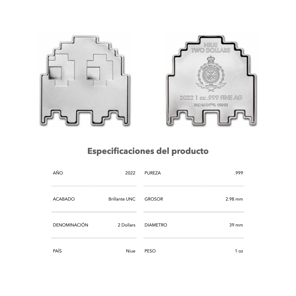 Pac-Man: Ghost - 2022 - Medalla de plata