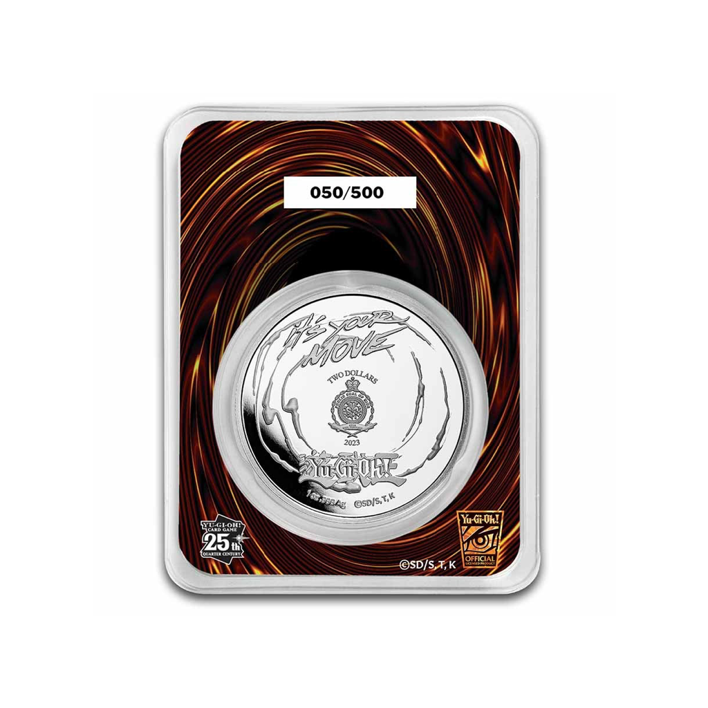 Yu-Gi-Oh! 25 aniversario - 2023 - Moneda de Plata cubierta TEP