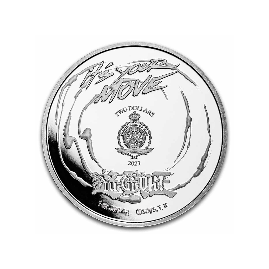 Yu-Gi-Oh! 25 aniversario - 2023 - Moneda de Plata cubierta TEP