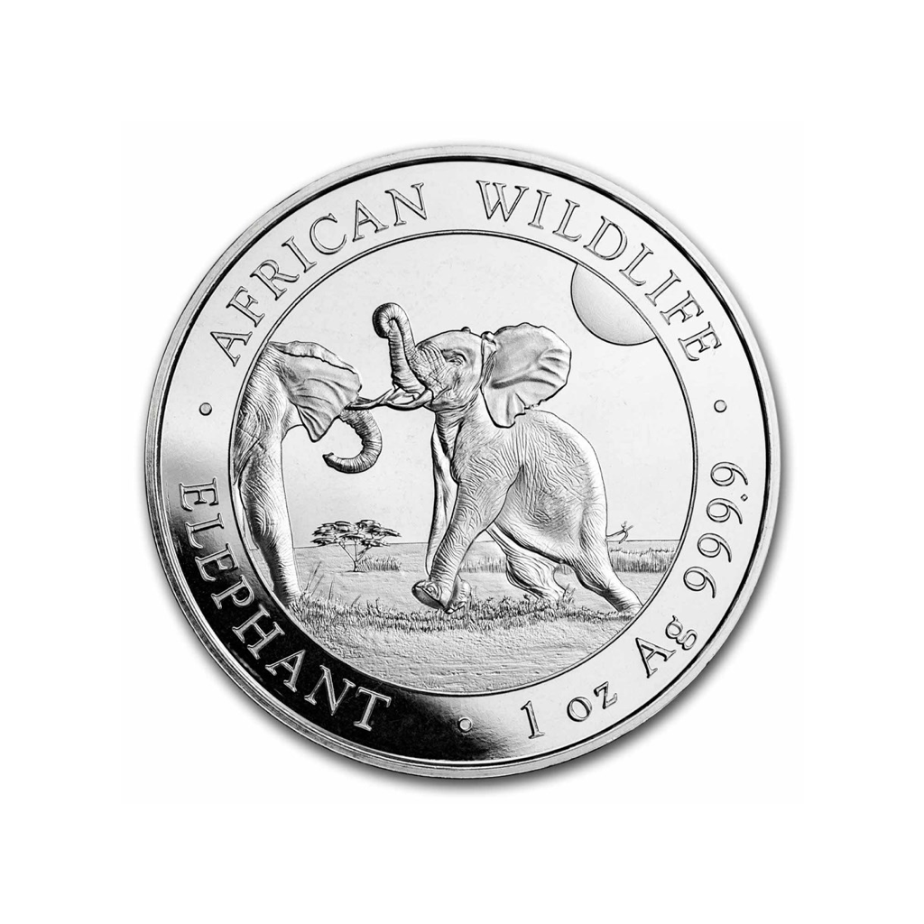 Elefante - 2024 - Rep. de Somalia - Moneda de Plata