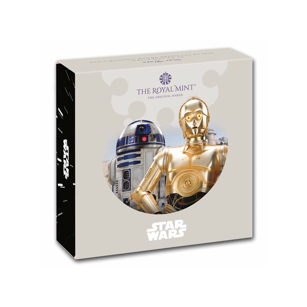 Star Wars: R2-D2 & C-3PO Color - 2023 - Moneda conmemorativa