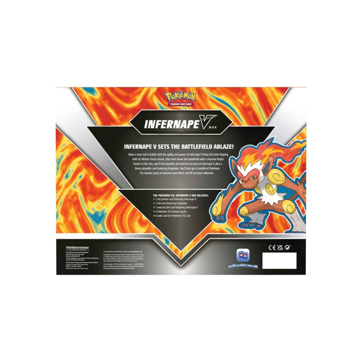 Infernape V - V Box - Ingles