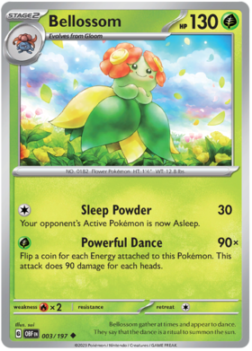 003/197 Bellossom (Reverse Holo)