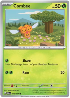 008/197 Combee (Reverse Holo)