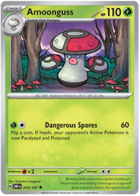 010/197 Amoonguss (Reverse Holo)