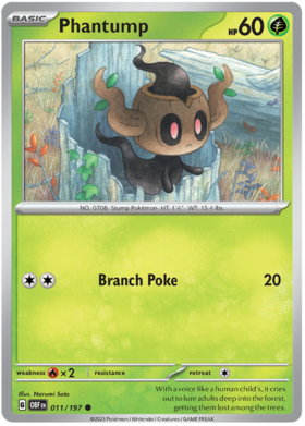 011/197 Phantump (Reverse Holo)