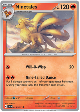 029/197 Ninetales (Reverse Holo)