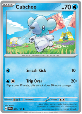 053/197 Cubchoo (Reverse Holo)