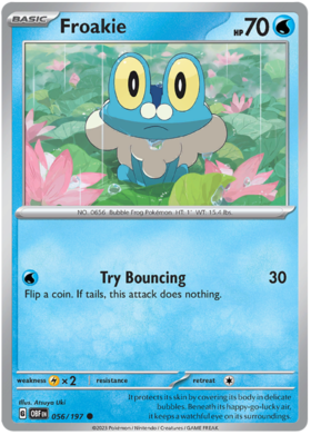 056/197 Froakie (Reverse Holo)