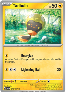 074/197 Tadbulb (Reverse Holo)