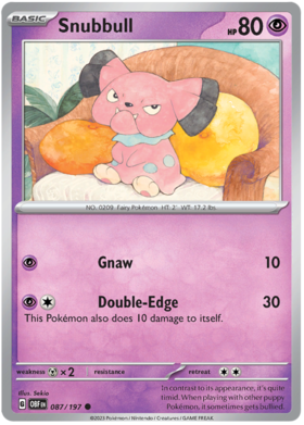 087/197 Snubbull (Reverse Holo)