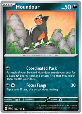 131/197 Houndour (Reverse Holo)