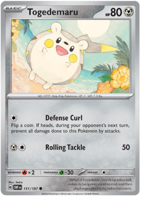 151/197 Togedemaru