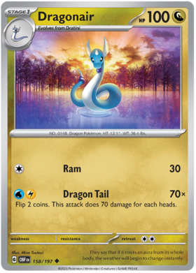 158/197 Dragonair (Reverse Holo)