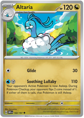 160/197 Altaria (Reverse Holo)