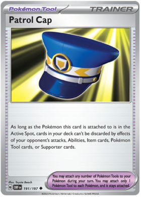 191/197 Patrol Cap (Reverse Holo)