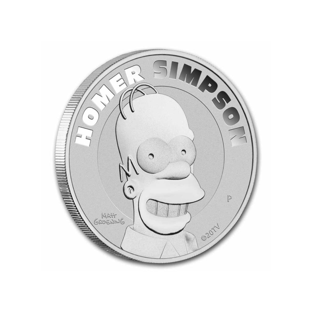 Homero Simpson - 2022 - Moneda de Plata