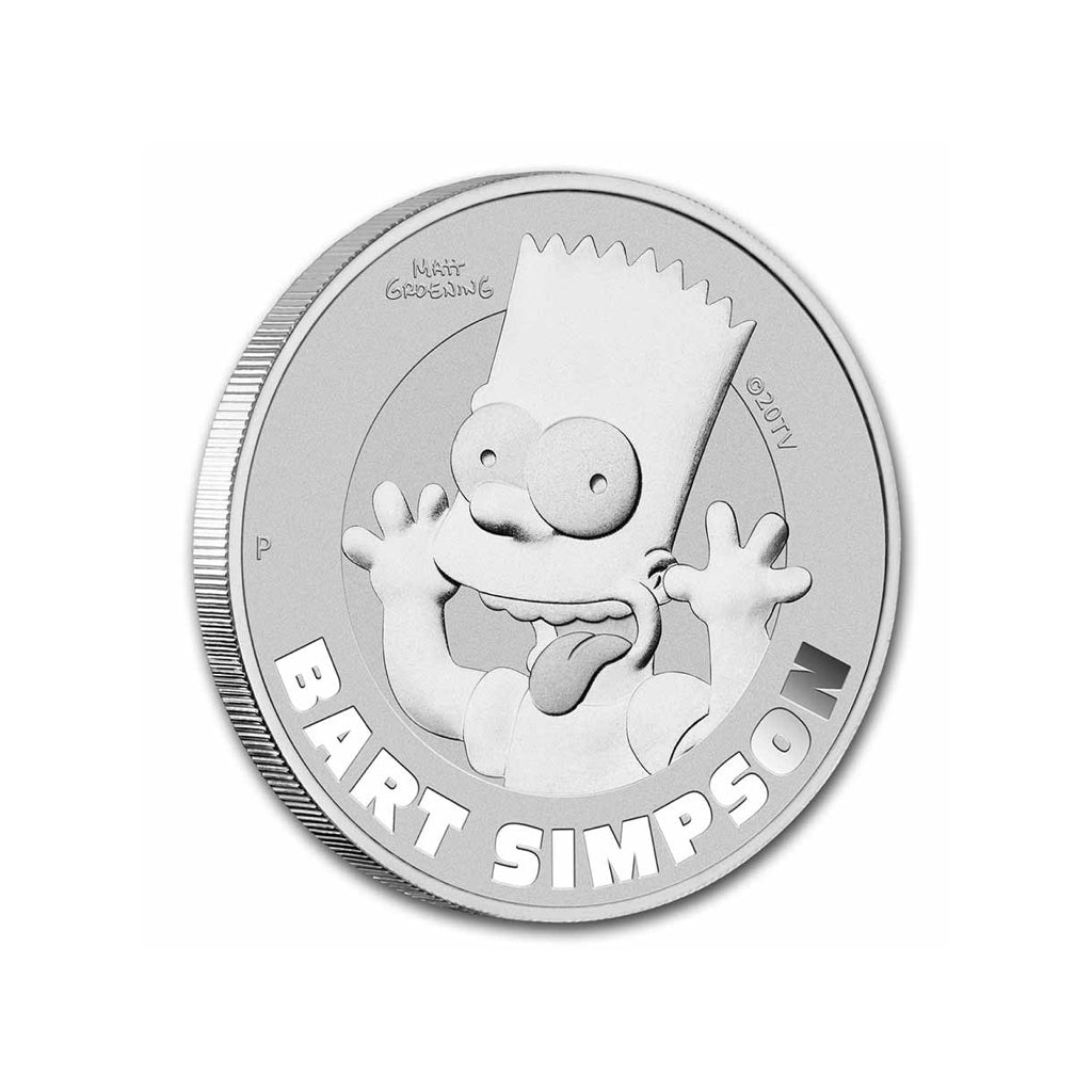 Bart Simpson - 2022 - Moneda de Plata