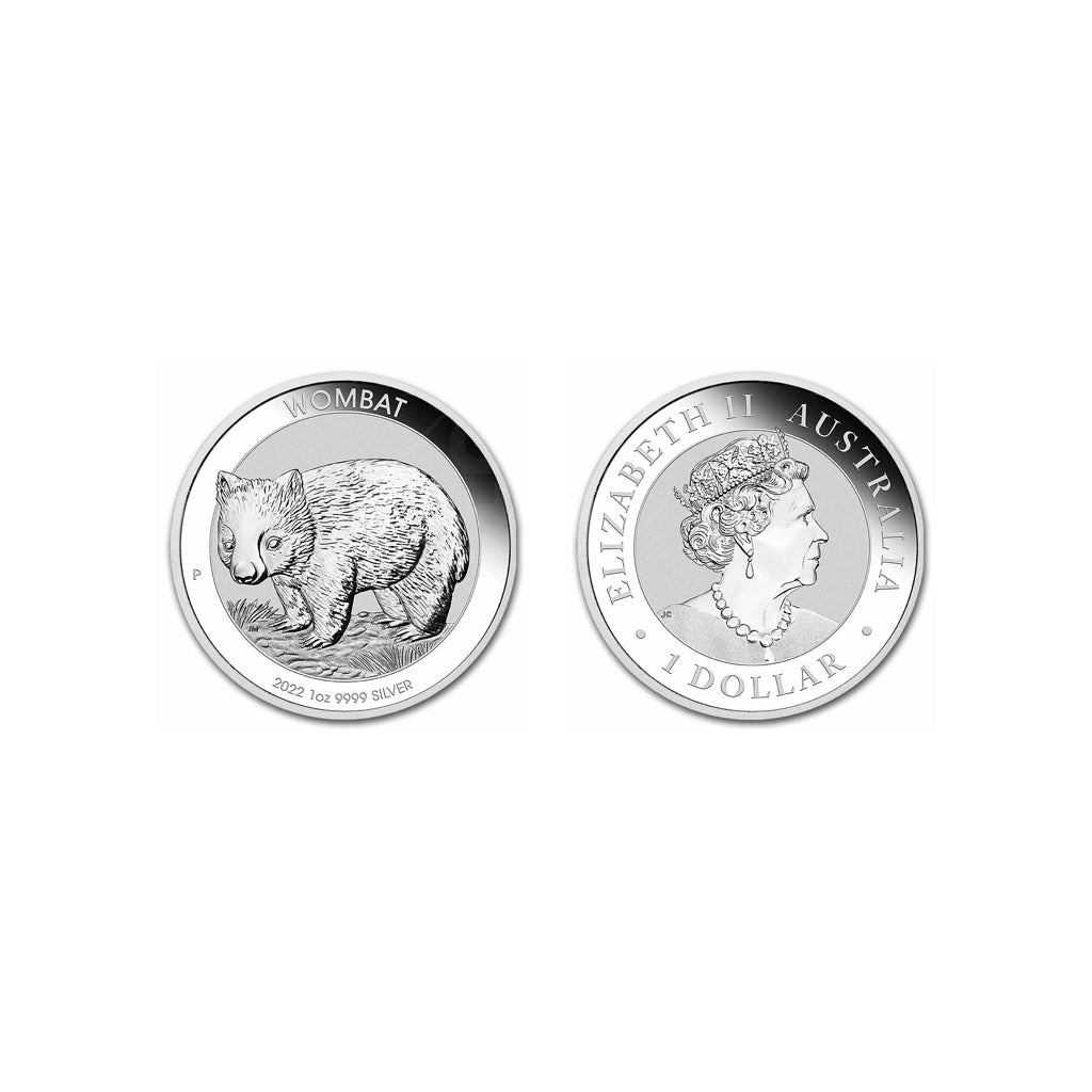 Wombat - 2022 - Australia - Moneda de Plata