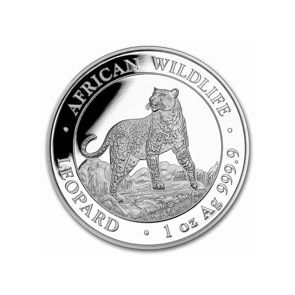 Leopardo - 2022 - Rep. de Somalia - Moneda de Plata