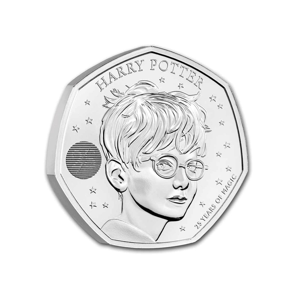 Harry Potter 50p 25 aniversario 2022 - Moneda conmemorativa