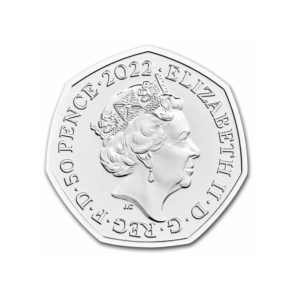 Harry Potter 50p 25 aniversario 2022 - Moneda conmemorativa