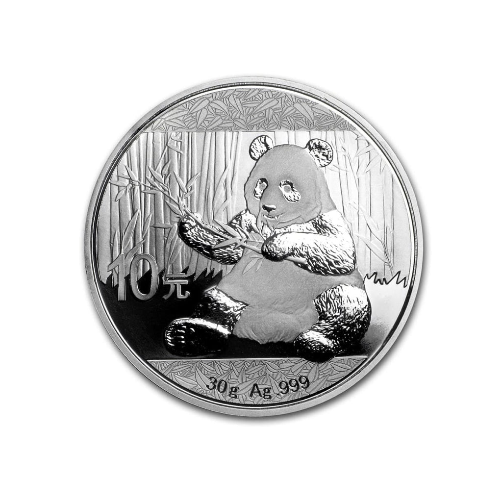 Panda - 2017 - China - Moneda de plata