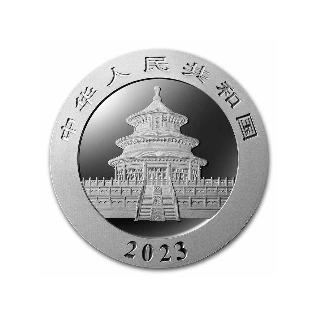 Panda - 2023 - China - Moneda de plata