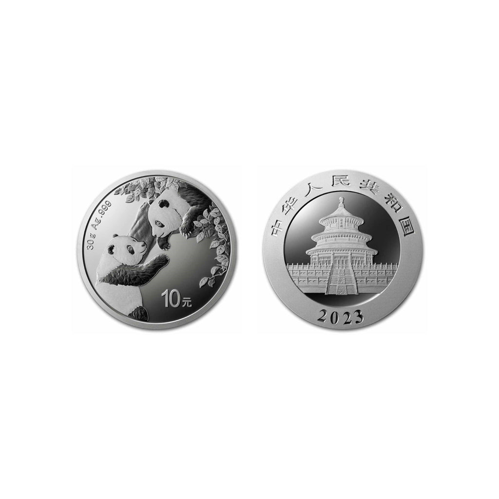 Panda - 2023 - China - Moneda de plata