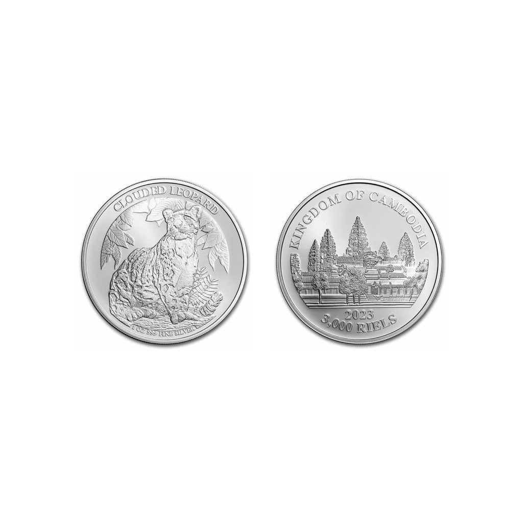 Leopardo - 2023 - Camboya - Moneda de Plata