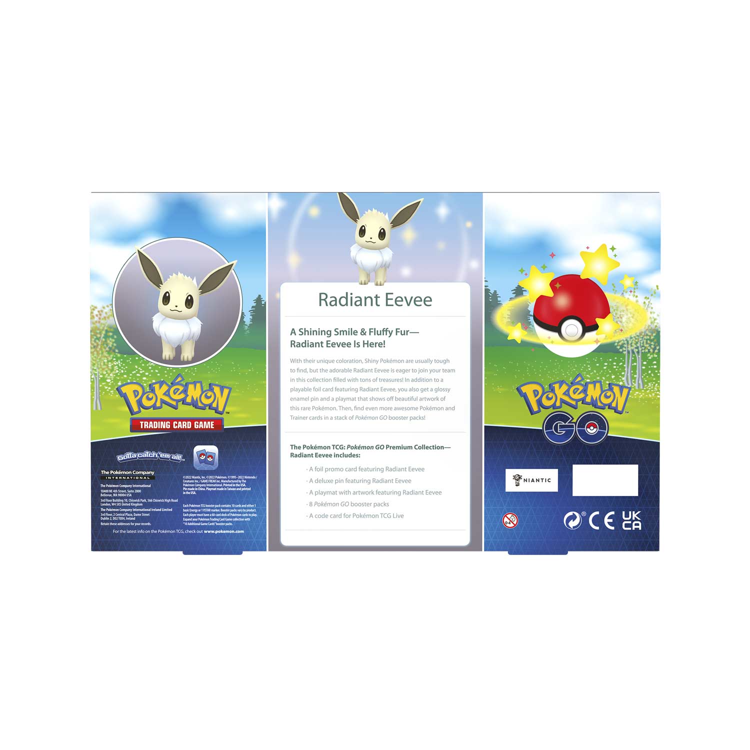 Radiant Eevee - Pokemon GO Premium Collection