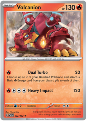 022/182 Volcanion (Holo Rare)