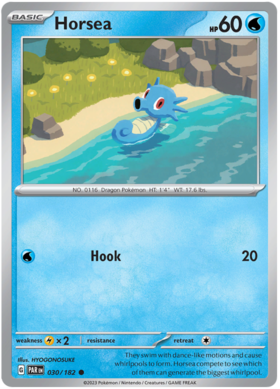 030/182 Horsea (Reverse Holo)