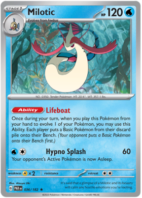 036/182 Milotic (Reverse Holo)