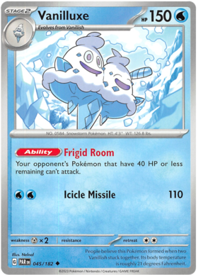 045/182 Vanilluxe (Reverse Holo)