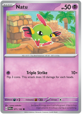 071/182 Natu (Reverse Holo)