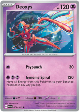 074/182 Deoxys (Holo Rare)