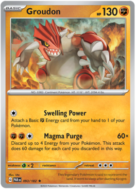 093/182 Groudon (Holo Rare)