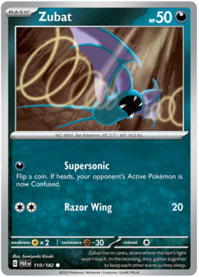 110/182 Zubat (Reverse Holo)