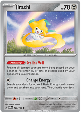 126/182 Jirachi (Reverse Holo)