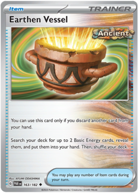 163/182 Earthen Vessel (Reverse Holo)